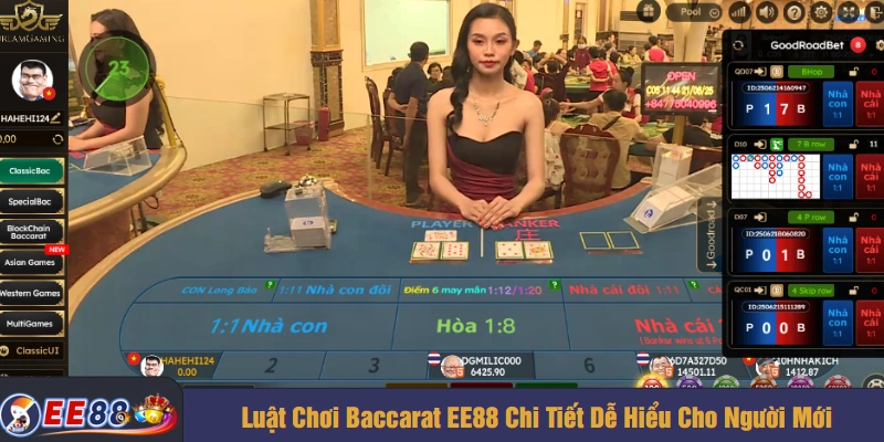 Luật chơi Baccarat