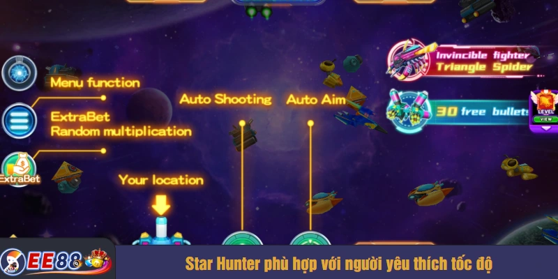 Star Hunter phù hợp với người yêu thích tốc độ